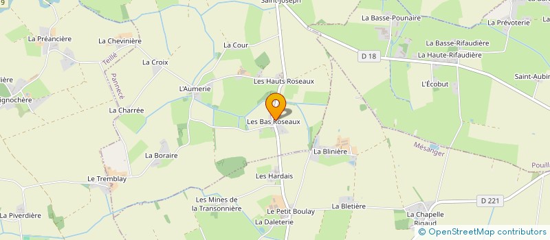 localisation de l'entreprise LE FOUR DES RAILS  PANNECE