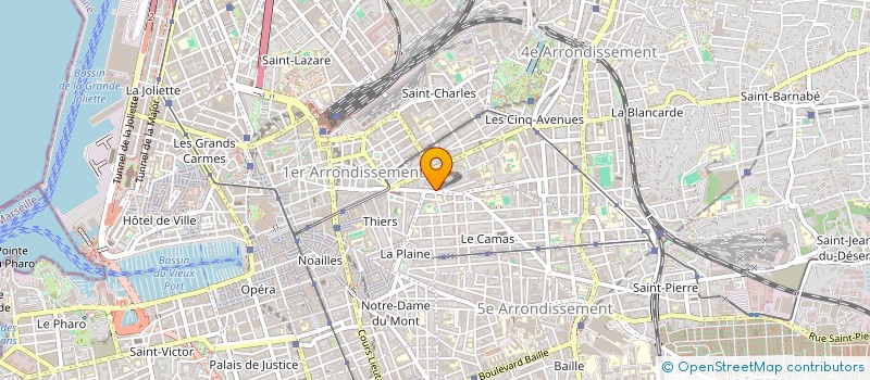 localisation de l'entreprise LE FOUR ET LE MOULIN à MARSEILLE
