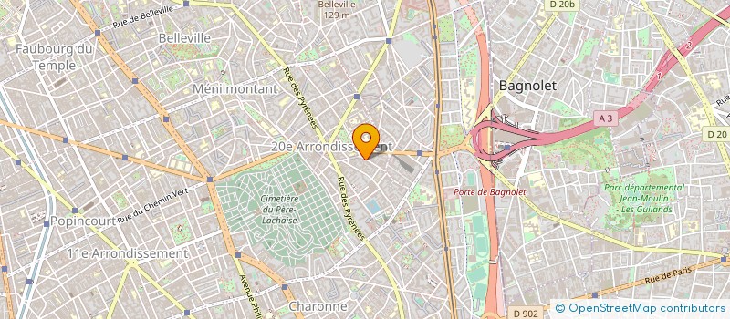 localisation de l'entreprise LE FOUR SOLAIRE  PARIS