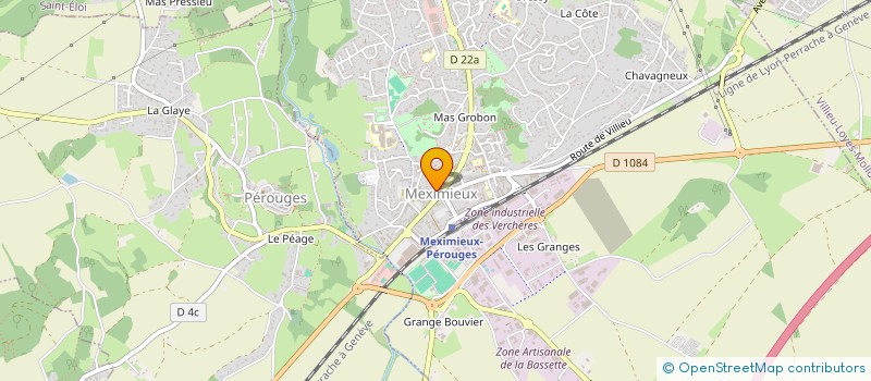 localisation de l'entreprise LE FOUR SUR TOISON  RIGNIEUX-LE-FRANC