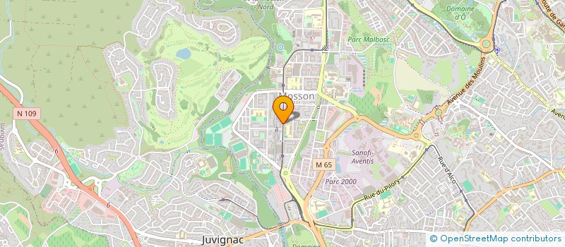 localisation de l'entreprise LE FOURNI D OR à MONTPELLIER