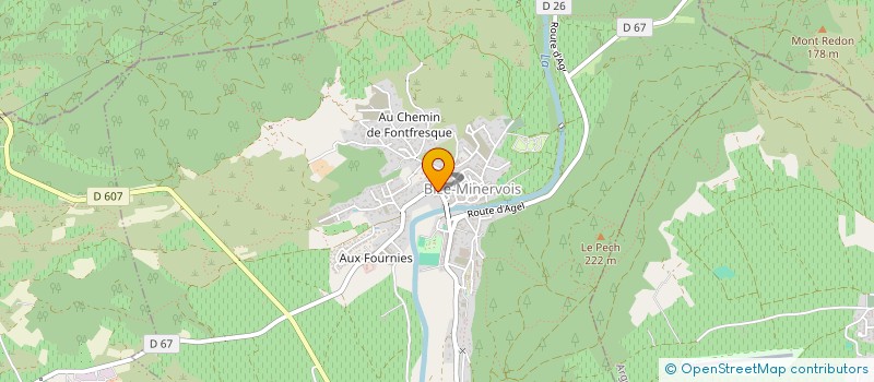 localisation de l'entreprise LE FOURNIES à BIZE-MINERVOIS