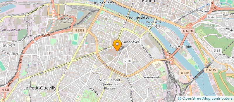 localisation de l'entreprise LE FOURNIL à ROUEN