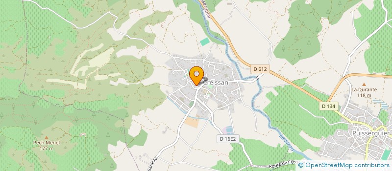 localisation de l'entreprise LE FOURNIL  CREISSAN