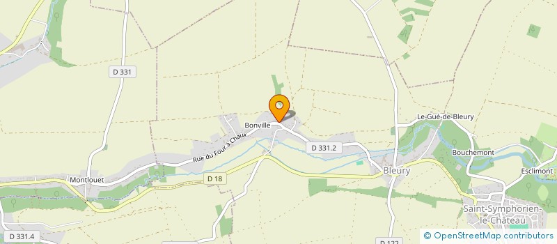 localisation de l'entreprise LE FOURNIL à AUNEAU-BLEURY-SAINT-SYMPHORIEN