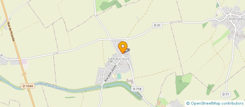 localisation de l'entreprise LE FOURNIL  LEHAUCOURT