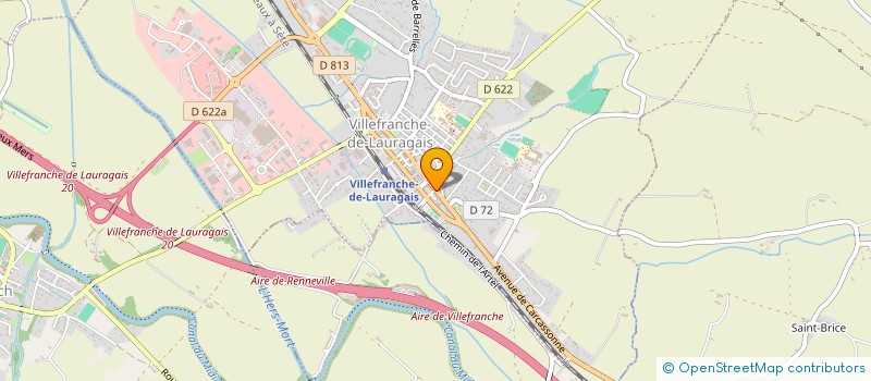 localisation de l'entreprise LE FOURNIL à VILLEFRANCHE-DE-LAURAGAIS