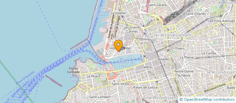 localisation de l'entreprise LE FOURNIL AB à MARSEILLE