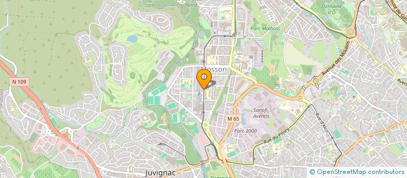 localisation de l'entreprise LE FOURNIL ANJ à MONTPELLIER