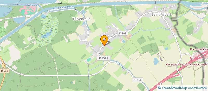 localisation de l'entreprise LE FOURNIL BOIDIN MENUGE  THIVENCELLE