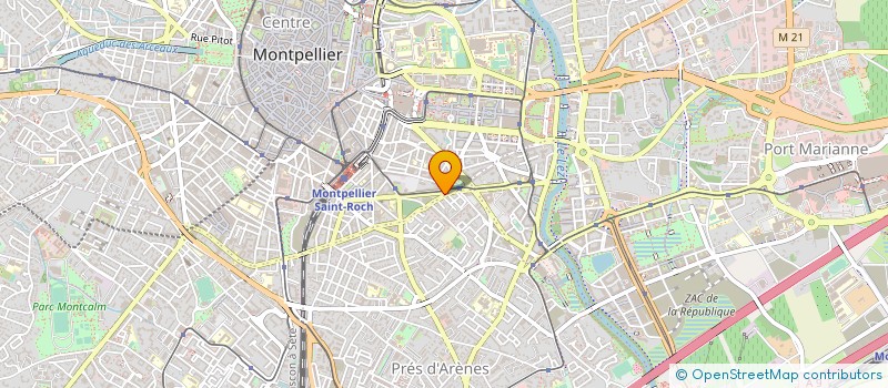 localisation de l'entreprise LE FOURNIL BOULEVARD STRASBOURG à MONTPELLIER