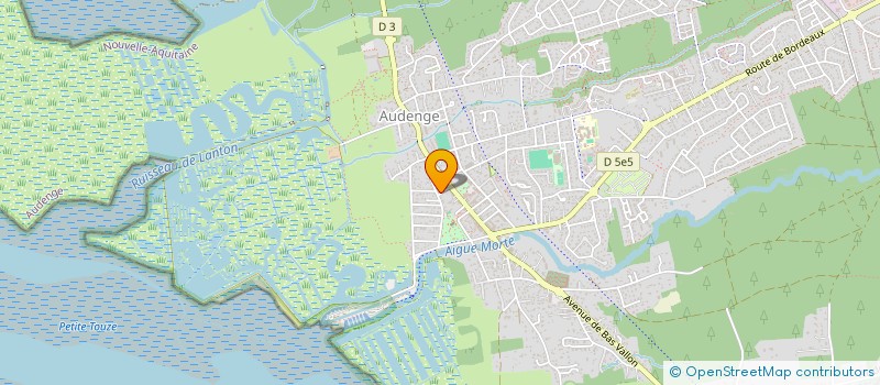 localisation de l'entreprise LE FOURNIL CAZERIEN  AUDENGE