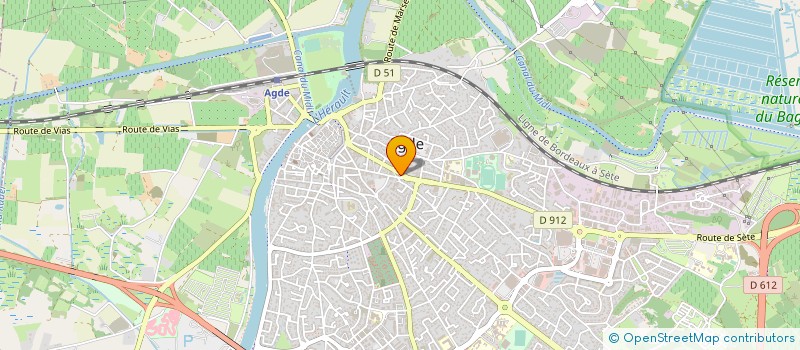 localisation de l'entreprise LE FOURNIL D'AGDE à AGDE