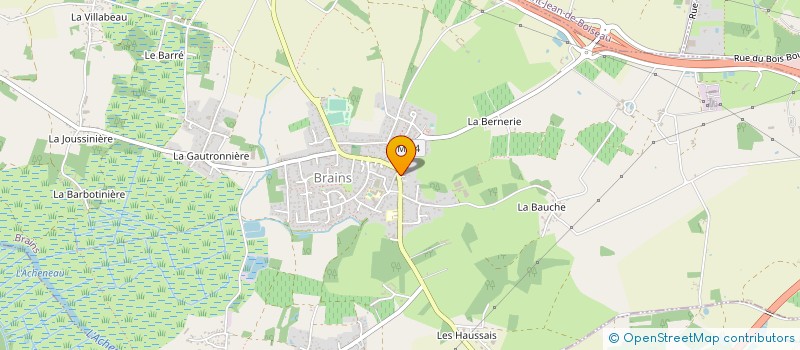 localisation de l'entreprise LE FOURNIL D'ALBERT  BRAINS