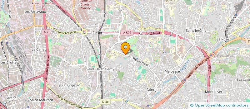 localisation de l'entreprise LE FOURNIL D'ALLAM  MARSEILLE