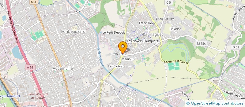 localisation de l'entreprise LE FOURNIL D'ANNAELLE à LAUNAGUET