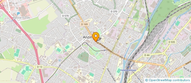 localisation de l'entreprise LE FOURNIL D'ANZIN  ANZIN