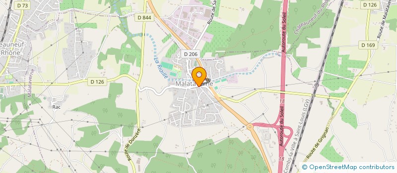 localisation de l'entreprise LE FOURNIL D'ARTAUD  MALATAVERNE