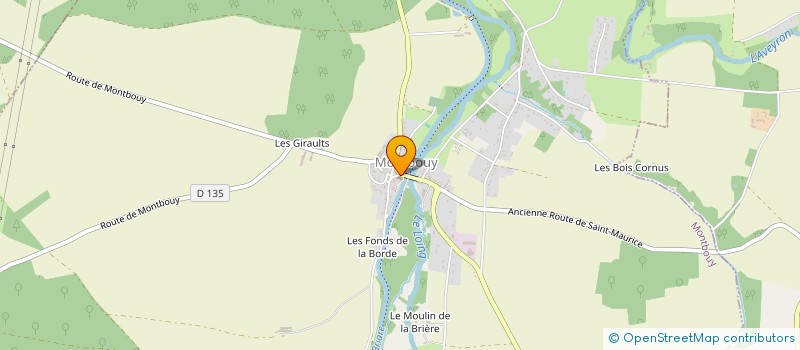 localisation de l'entreprise LE FOURNIL D'AYMERIC ET CLEMENCE à AILLANT-SUR-MILLERON