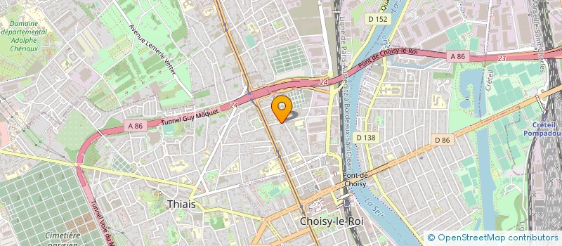 localisation de l'entreprise LE FOURNIL D'EDDY  CHOISY-LE-ROI