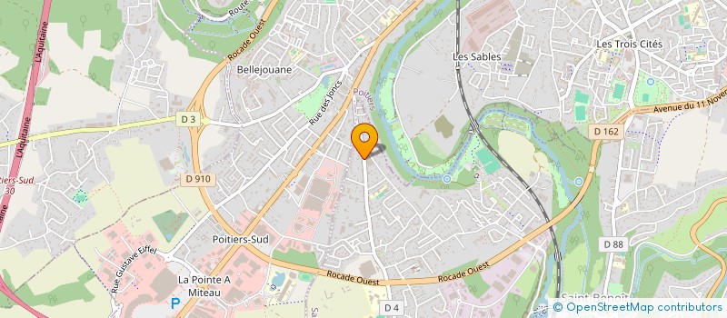 localisation de l'entreprise LE FOURNIL D'ELINA MATHIAS LE GOFF à SAINT-BENOIT