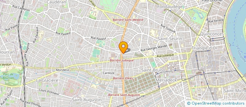 localisation de l'entreprise LE FOURNIL D'ESPLELETTE à BORDEAUX