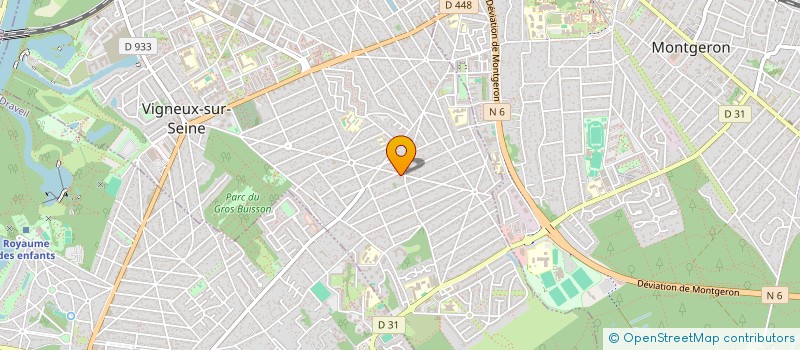 localisation de l'entreprise LE FOURNIL D'HARMA  MONTREUIL