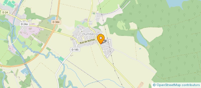 localisation de l'entreprise LE FOURNIL D'HUMBECOURT à HUMBECOURT