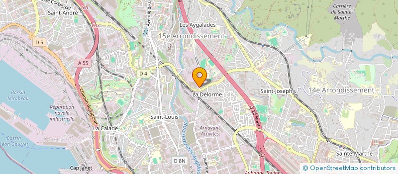 localisation de l'entreprise LE FOURNIL D'IBRAHIM ALI à MARSEILLE
