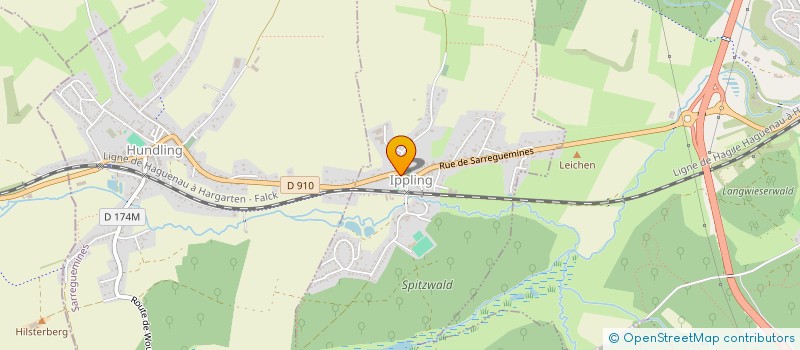 localisation de l'entreprise LE FOURNIL D'IPPLING  IPPLING