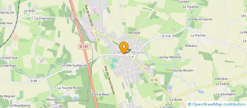 localisation de l'entreprise LE FOURNIL DAM'LILIE  PLERGUER