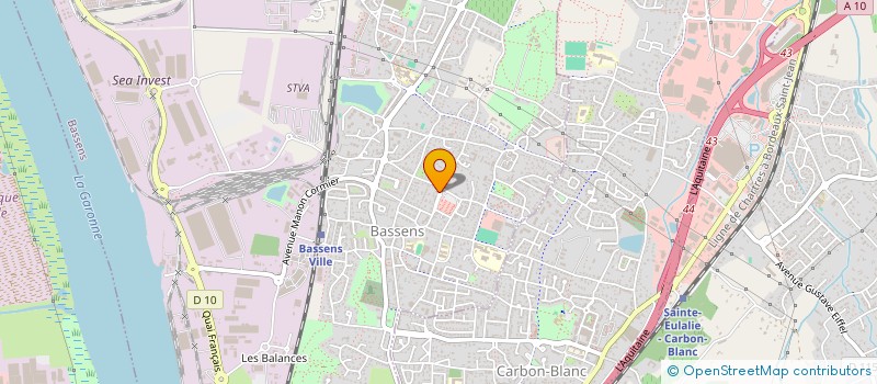 localisation de l'entreprise LE FOURNIL DE BASSENS  BASSENS