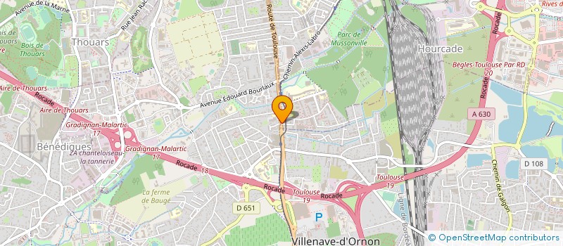 localisation de l'entreprise LE FOURNIL DE BEGLES à BEGLES