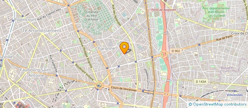 localisation de l'entreprise LE FOURNIL DE BEN  PARIS