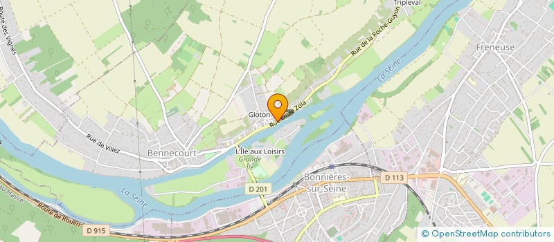 localisation de l'entreprise LE FOURNIL DE BENNECOURT  BENNECOURT