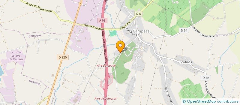 localisation de l'entreprise LE FOURNIL DE BRESSOLS à CAMPSAS
