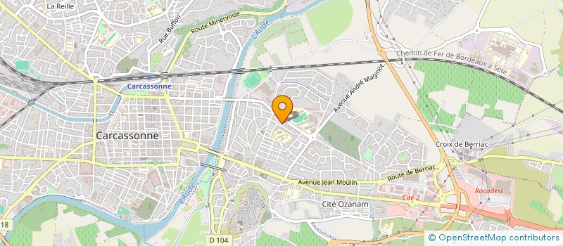 localisation de l'entreprise LE FOURNIL DE CARCASSONNE à CARCASSONNE