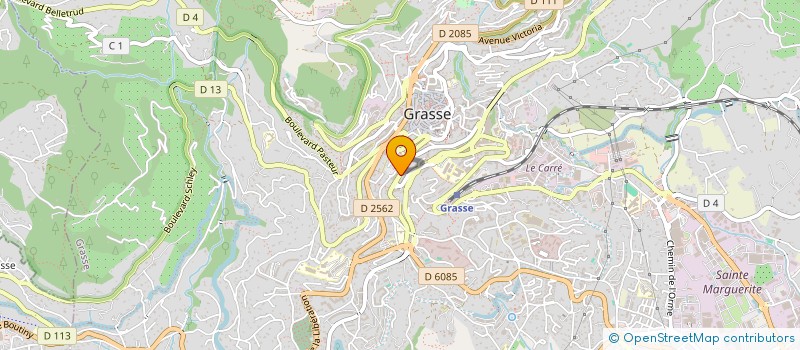 localisation de l'entreprise LE FOURNIL DE CARNOT  GRASSE