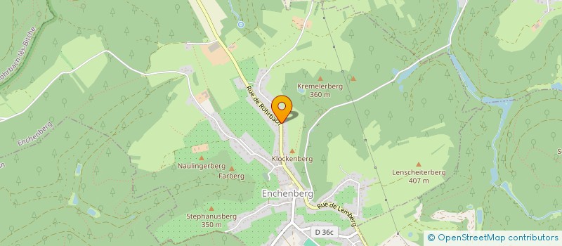 localisation de l'entreprise LE FOURNIL DE CATHERINE  ENCHENBERG