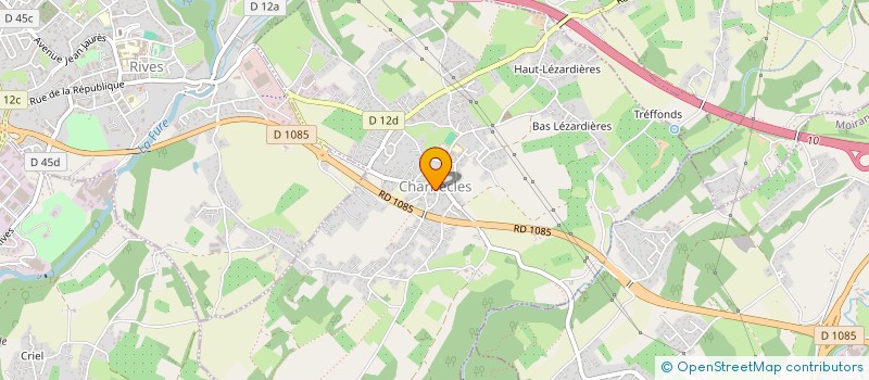 localisation de l'entreprise LE FOURNIL DE CHARNECLES  VILLAGES DU LAC DE PALADRU