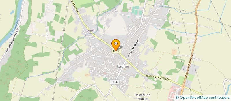 localisation de l'entreprise LE FOURNIL DE CHLOE à EAUNES