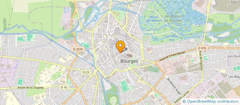 localisation de l'entreprise LE FOURNIL DE CLAIRE à BOURGES