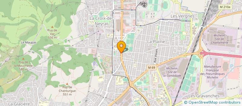 localisation de l'entreprise LE FOURNIL DE CLERMONT FERRAND à CLERMONT-FERRAND