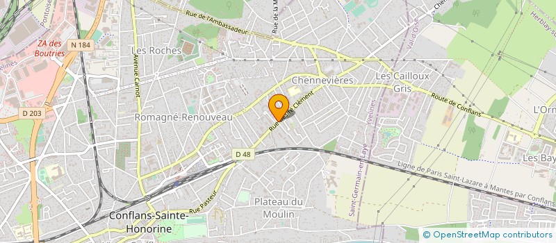 localisation de l'entreprise LE FOURNIL DE CONFLANS  CONFLANS-SAINTE-HONORINE