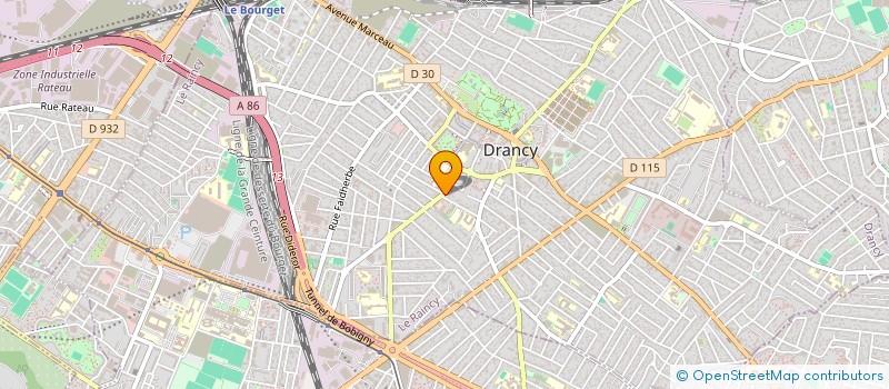 localisation de l'entreprise LE FOURNIL DE DRANCY à DRANCY