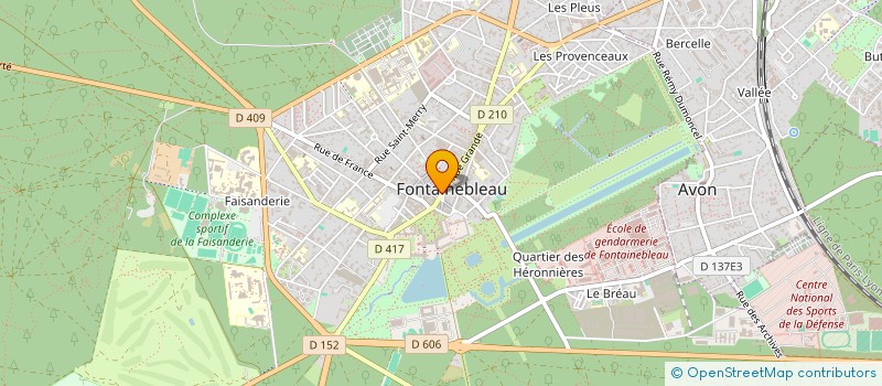 localisation de l'entreprise LE FOURNIL DE FONTAINEBLEAU à FONTAINEBLEAU