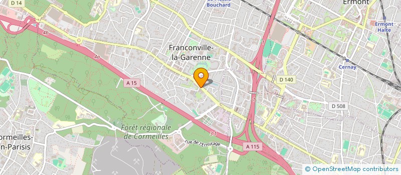 localisation de l'entreprise LE FOURNIL DE FRANCONVILLE à FRANCONVILLE