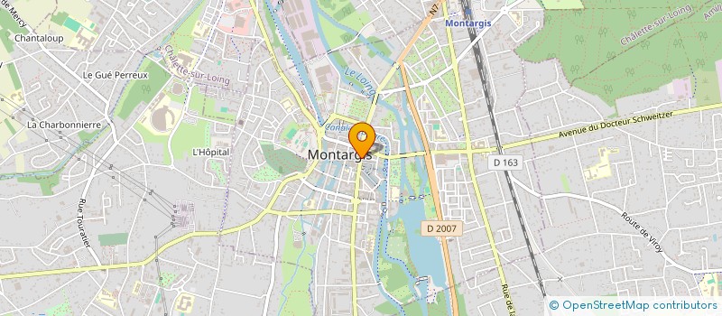 localisation de l'entreprise LE FOURNIL DE GABRIEL à MONTARGIS