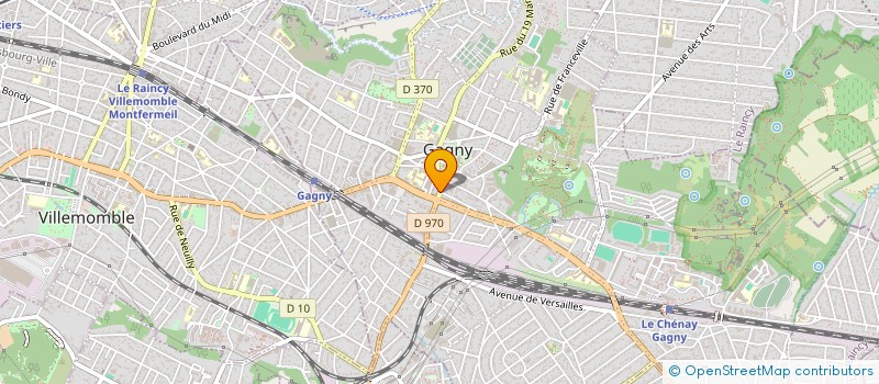 localisation de l'entreprise LE FOURNIL DE GAGNY  GAGNY