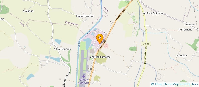localisation de l'entreprise LE FOURNIL DE GASCOGNE à AUCH